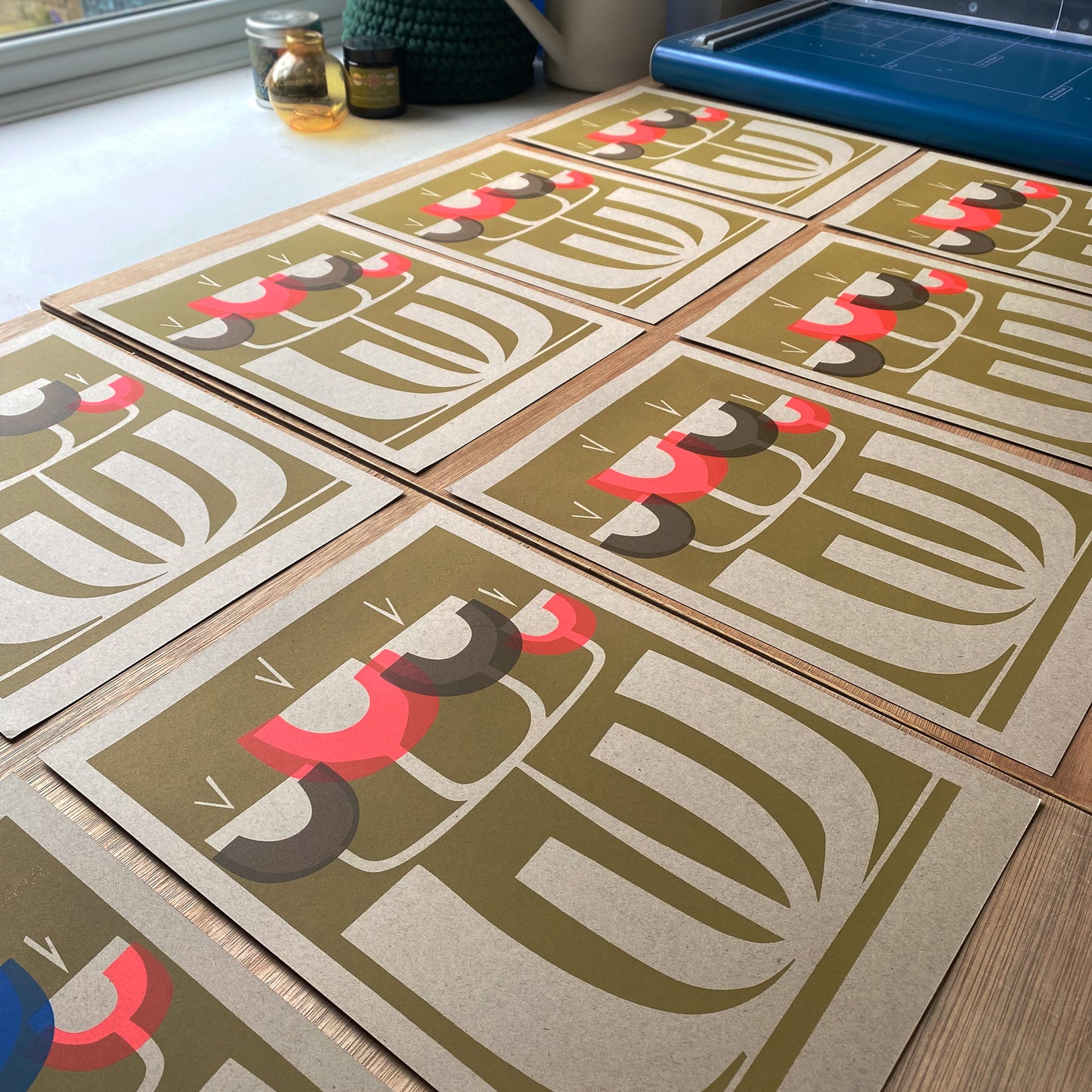 Perennial A4 Original Screen Print