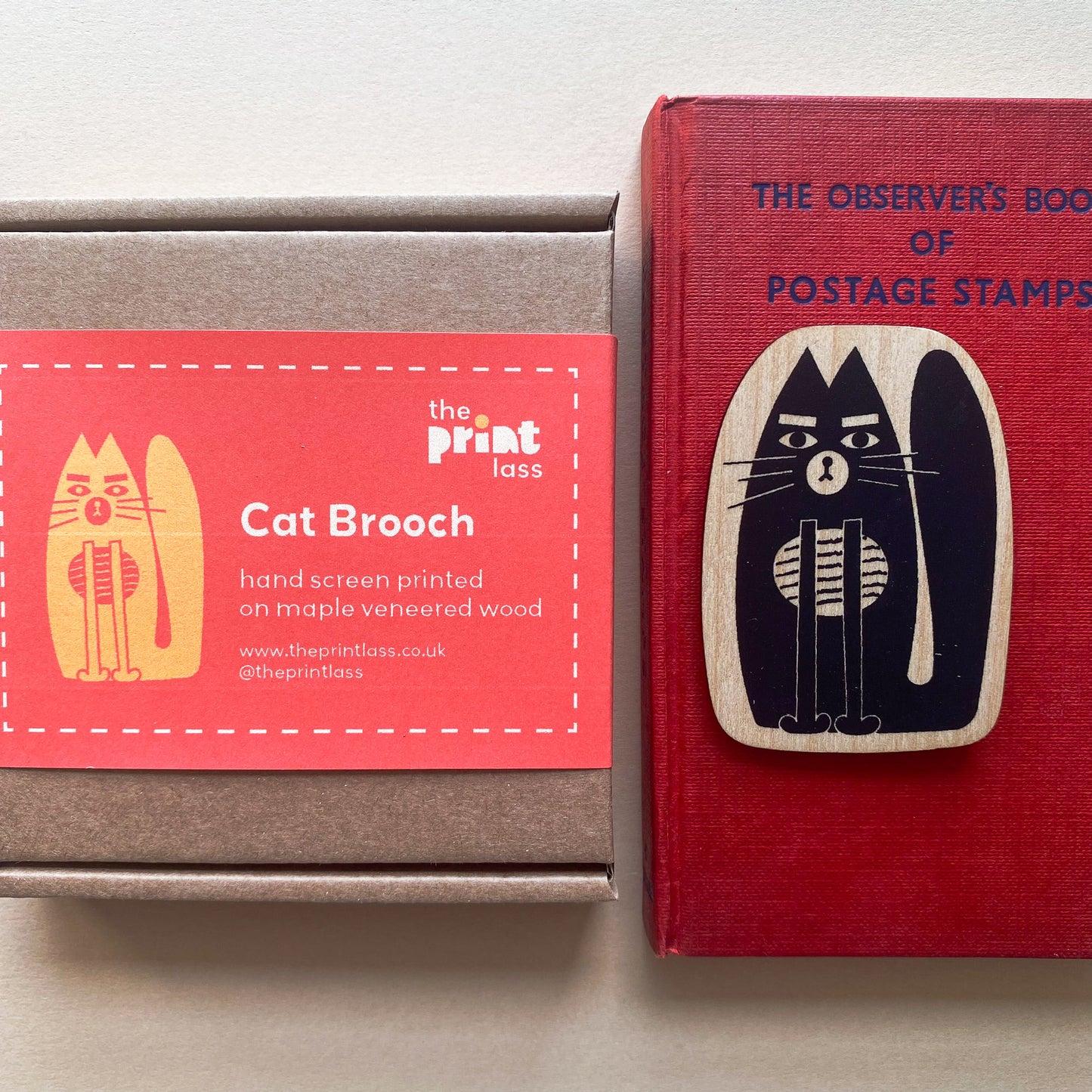 Keith, The Grumpy Cat Brooch