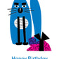 Grumpy Cat Recycled A6 Birthday Card