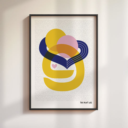 Wholesale - Yellow Hug Digital Print A4