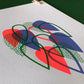 Neon Hops A3 Screen Print