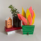 Snake Plant colourful home decoration by The Print Lass