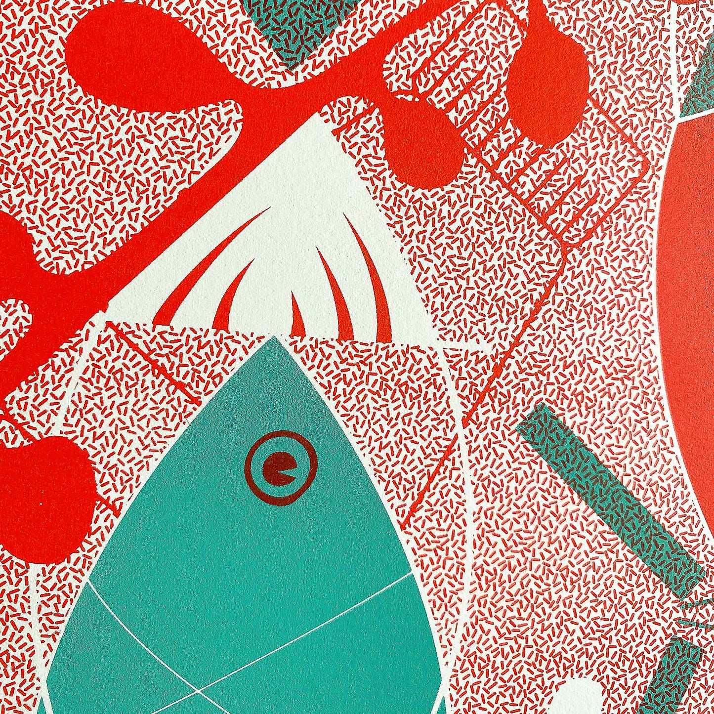 Plenty of Fish in the Sea A2 Screenprint